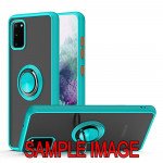 Wholesale Tuff Slim Armor Hybrid Ring Stand Case for Samsung Galaxy A71 5G (Light Blue)